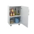 MODULO CENTRO ESTANT T5 1 PUERTA BLANCO