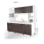 KIT DE COCINA PLATINUM 30150/3 BLANCO - comprar online