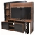mueble television marron