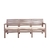 SILLON VOSS 2000 3 CUERPOS DAKAR PARIS CAPUCCINO