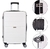 VALIJA RIGIDA DISCOVERY 55CM BLANCO en internet