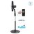 VENTILADOR LILIANA VVPC18B D/PIE PARRILLA CROMADA ASPAS NEGRAS COMANDO FRONTAL - comprar online