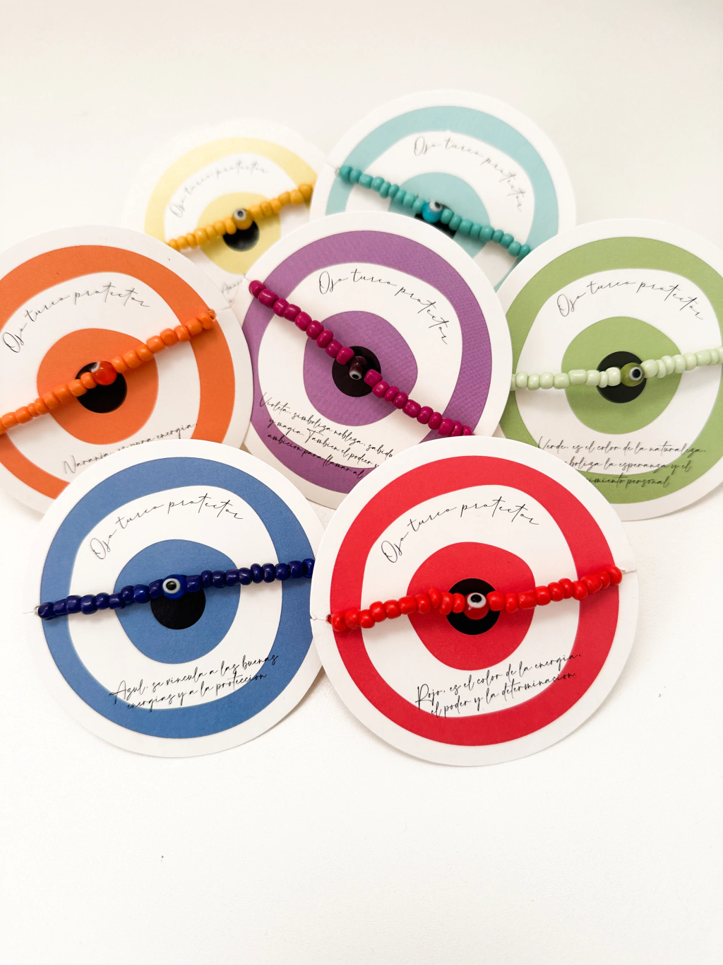 Pulsera Ojitos colores (P077)
