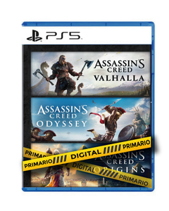 Assassin´s Creed Valhalla + Odyssey + Origins