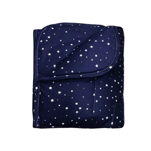 Edredom Estrela Azul Marinho