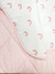 Edredom Rainbow / Listrinha Rosa