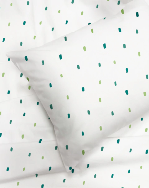 Lençol Drops Verde - comprar online