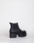 Borcego de cuero mujer con base de goma 