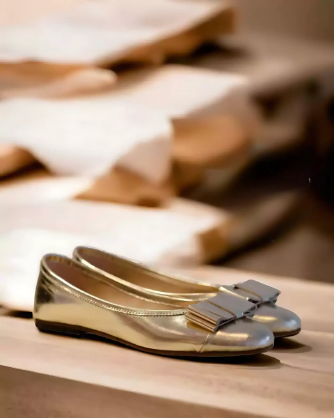 BALERINAS DE CUERO MUJER