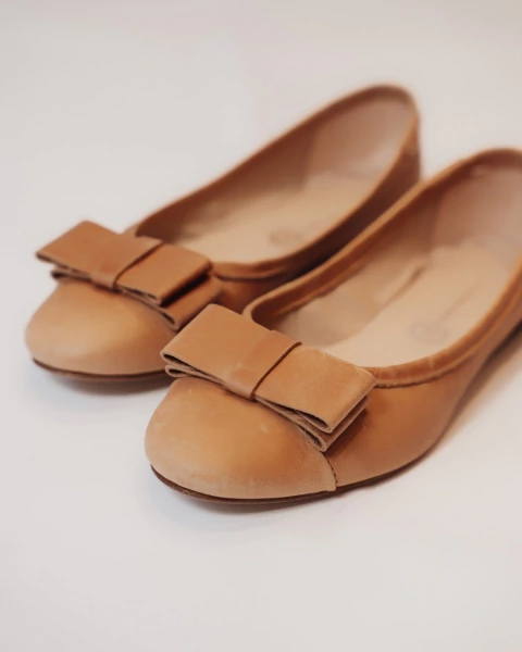 Balerina de Cuero Siena | Suela - comprar online