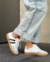 Zapatillas urbanas de cuero mujer