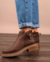 Botas de cuero con suela de goma