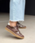 Zapatillas de cuero con base de Goma para Mujer Otoño Invierno 2025
