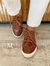 Zapatillas de cuero urbanas mujer