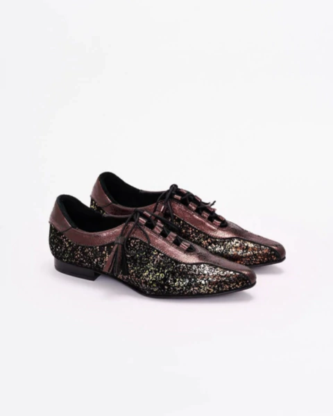 Zapato de cuero | A Las Pruebas Me Remito Negro - comprar online