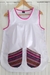 Blanco Aguayo Fucsia