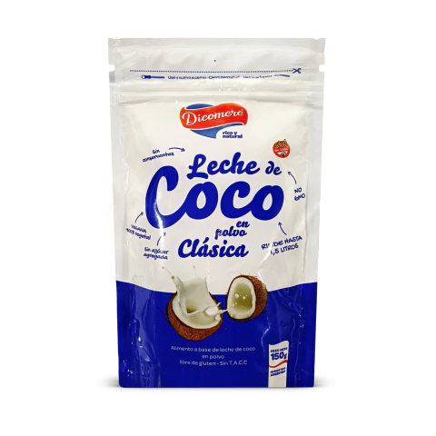 LECHE DE COCO EN POLVO DICOMERE X 150 GRS S/TACC - comprar online