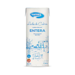 LECHE CABRA LIQ. LARGA VIDA ENTERA LA PRIMERA X 1 LTR S/ TACC