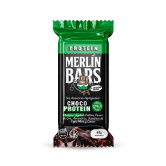BARRITA CHOCO PROTEIN C/ DATILES, PASAS, ALM , CAJU, MANI Y CACAO MERLIN BARS X 55 GRS S/TACC CAJA X 14 UN en internet