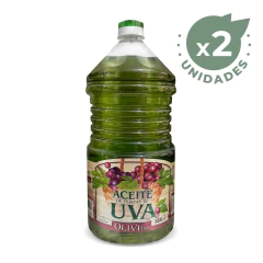 ACEITE DE PEPITAS DE UVA OLIVI HNOS. BIDON PET 3 LT X 2 UN