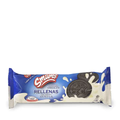 GALLETITAS DE CHOCOLATE RELLENAS SMAMS X 105 GS S/TACC