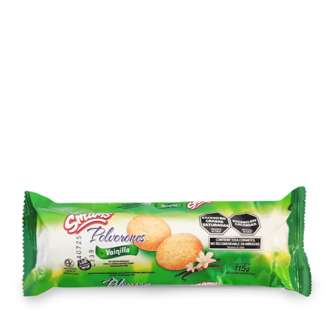 POLVORON SABOR VAINILLA SIN AZUCAR SMAMS X 100 GS S/TACC - comprar online