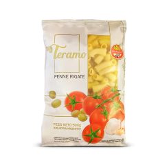 FIDEOS PENNE RIGATE CLASICOS TERAMO X 500 GS S/TACC - comprar online