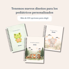 Cuaderno Pediátrico PERSONALIZADO en internet