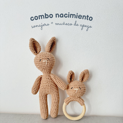 Combo: Muñeco + sonajero - comprar online