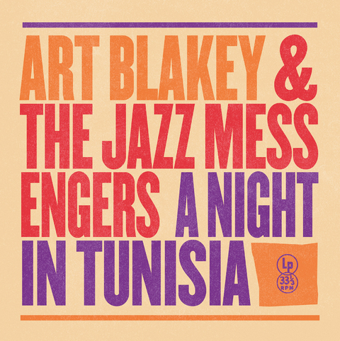 ART BLAKEY & THE JAZZ MESSENGERS – A NIGHT IN TUNISIA (LP) (Yellow Vinyl)