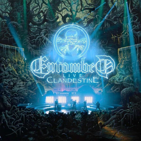 ENTOMBED – CLANDESTINE LIVE (CD)