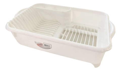 Escurridor Secaplatos Calado Grande Sin Base Make Blanco