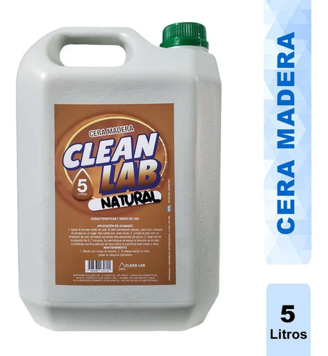 Cera Liquida Para Pisos De Madera Color Natural X 5 Lts. - comprar online