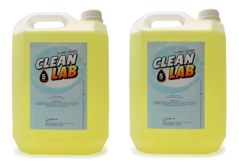 Cloro Liquido Puro Para Piletas X 5 Lts. Fabrica Pack X 2 Un