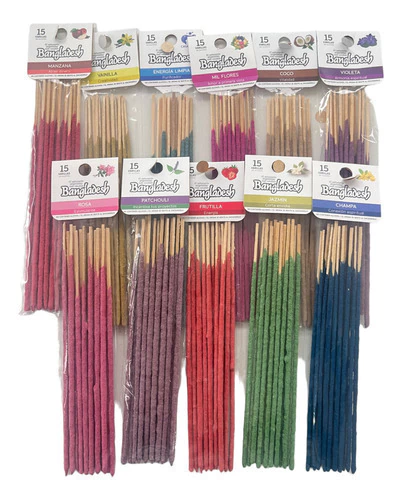 Sahumerios Bangladesh X 15 Varillas X 4packs