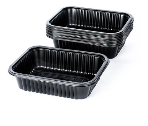 Bandeja Plastica Para Frio Negra Rectangular N° 105 X 100 Un - comprar online