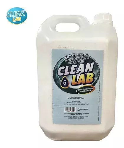 Cloro Granulado Disolucion Rapida Triple Accion X 5 Kg - comprar online