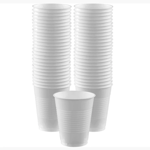 Vaso Plastico Descartable Blanco 300 Cc Pack X 2400 Unidades - comprar online