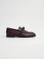 Mocasín Wells marrón de cuero con nudo - Cappio