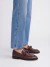 Mocasín Wells marrón en uso con jeans - Cappio