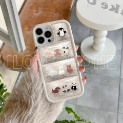 Puffer Case - Cute Animals - tienda online