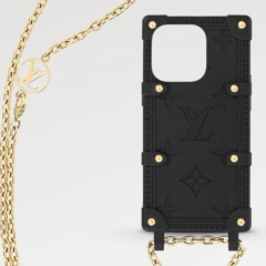 Case Cofre Black Con Cadena