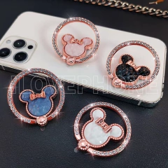 Anillo Metalico con Strass