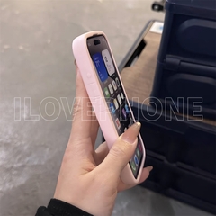 Puffer Case - Pink Butterfly - ilovephone