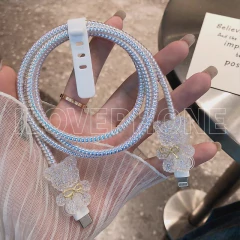 Protector de Cable Cargador - Oso Cristal - ilovephone