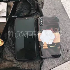 Geometric Marmol - Negro - comprar online