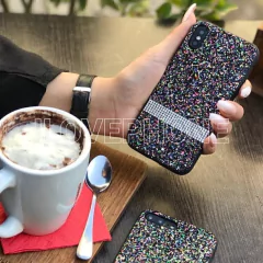 Glitter con Strass Negro - comprar online