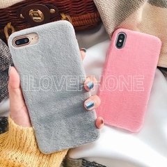 Funda peluche liso - iPhone - comprar online