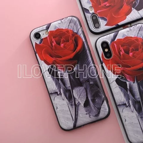 diseño relieve - red rose