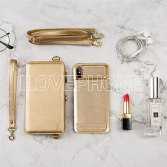 Flip Billetera Dorada